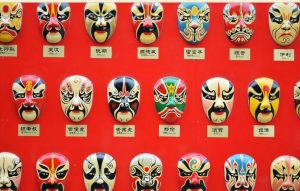 Máscaras chinas